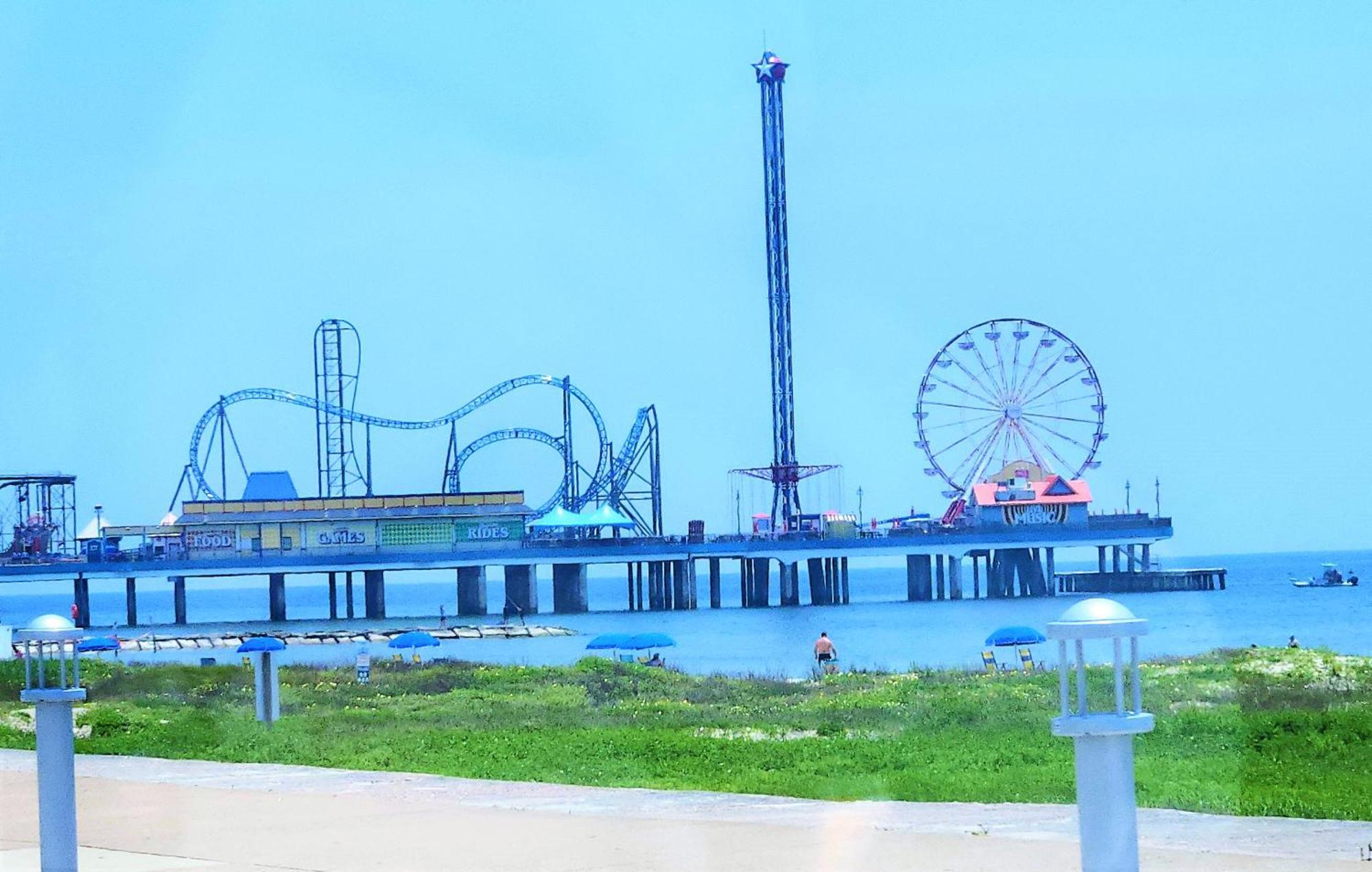 Casaazul-2605B-Pleasure Pier & Beach A Block Away- 3Bed 2Bath 7 Beds- 7 Minutes To Cruise Terminal Galveston Exteriör bild